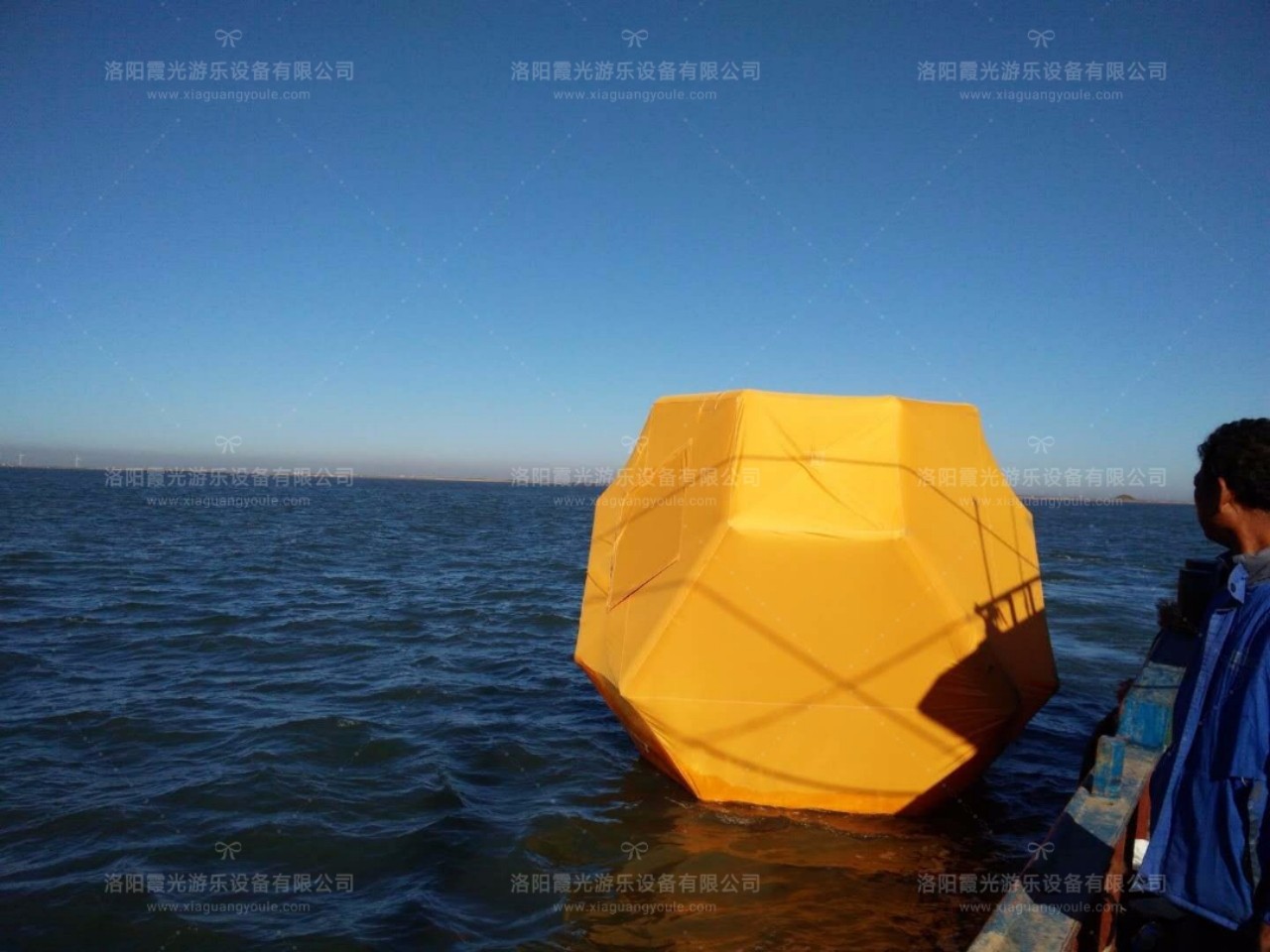 明光充气海靶